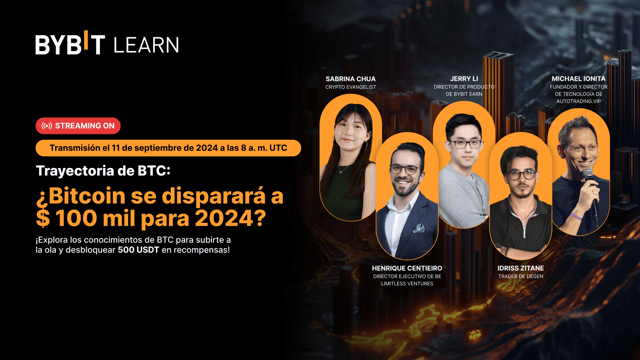[En vivo ahora] Trayectoria de BTC: ¿Bitcoin alcanzará los $100,000 en 2024?