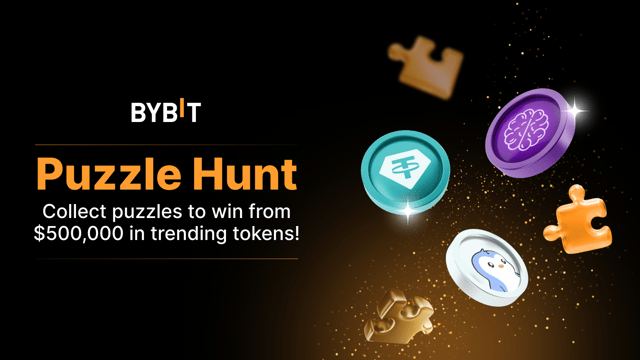 New User Exclusive! Join Puzzle Hunt to Win From $500,000 in Trending Tokens!