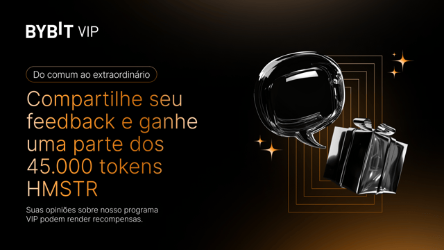 Estamos te ouvindo: Compartilhe seu feedback e ganhe uma parte do prêmio de 45.000 tokens HMSTR