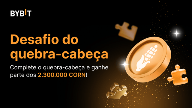 Complete o quebra-cabeça e ganhe muitos prêmios: 2.300.000 tokens CORN disponíveis