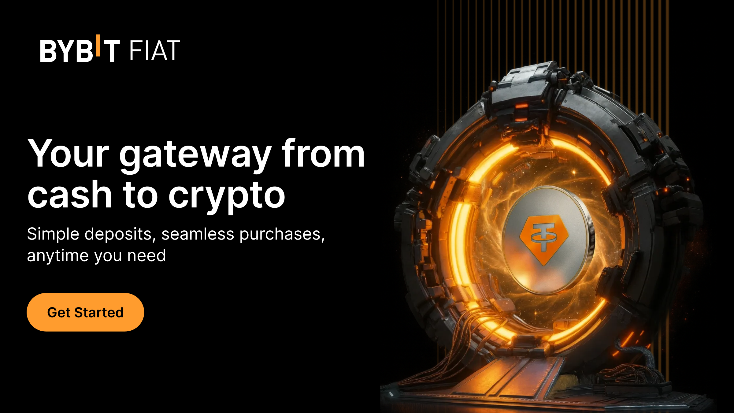Bybit Announcement | Step into the future: Your gateway from fiat to crypto  begins here!