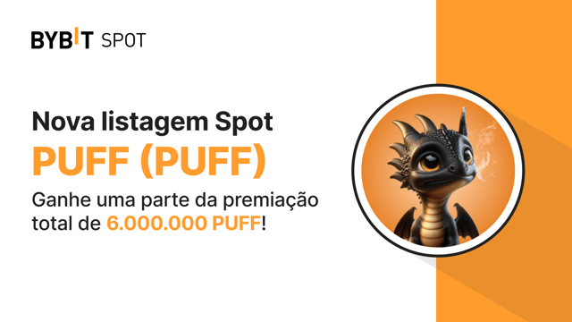 Nova Listagem: PUFF/USDT — Garanta parte do prêmio total de 6.000.000 PUFF!