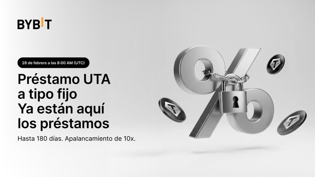 Bybit lanza préstamos a tasa fija de Préstamo UTA