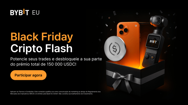 Black Friday Cripto Flash: Potencie seus trades com um pool de prémios de 150 000 USDC!