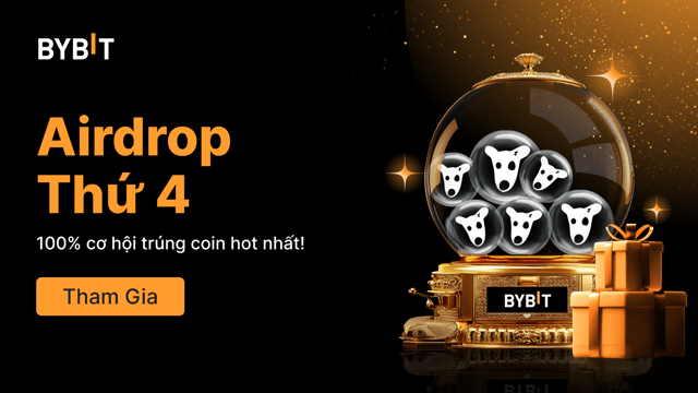 Airdrop Thứ Tư #Tuần 6: 100% Trúng Coin Hot! Đến Trước Nhận Trước!