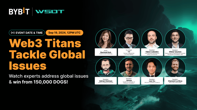 WSOT 2024: Web3 Titans Tackle Global Issues + 150,000 DOGS Await!