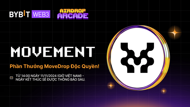 Airdrop Movement : Tham Gia Mạng Movement!