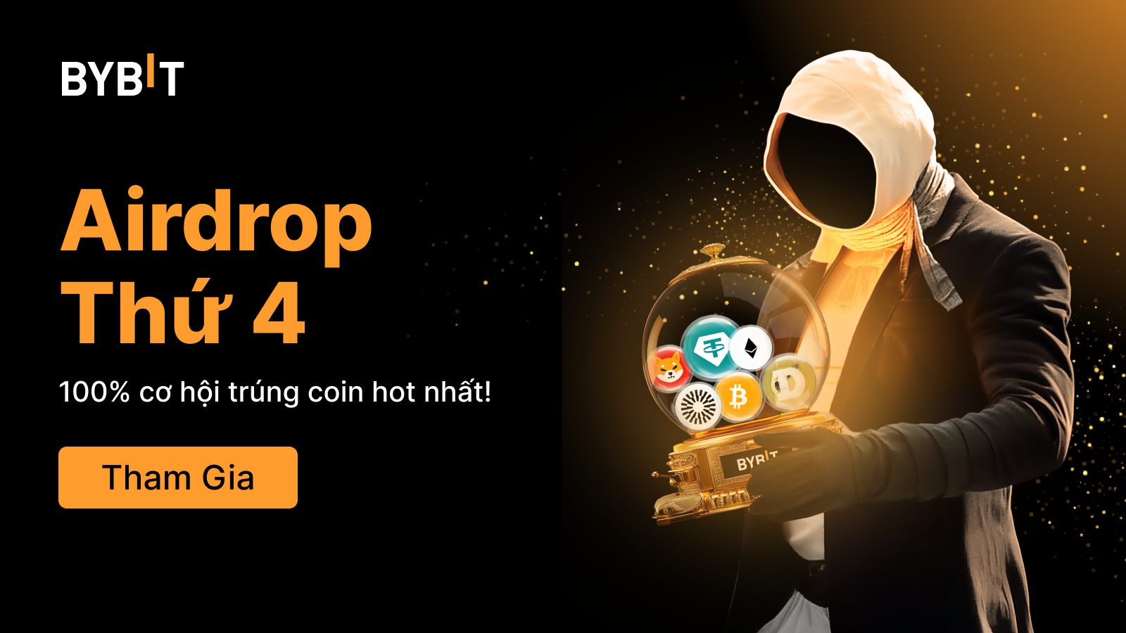 Bybit Announcement | Airdrop Thứ 4: 100% Trúng Coin Hot! Đến Trước Nhận  Trước!