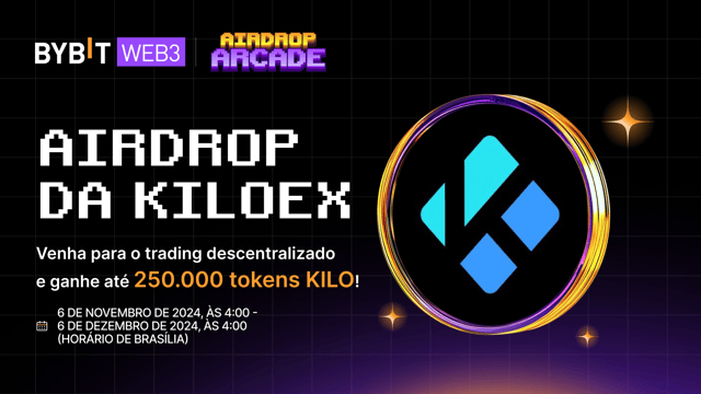 Airdrop da KiloEx: Garanta a sua parte do prêmio de 250.000 KILO!