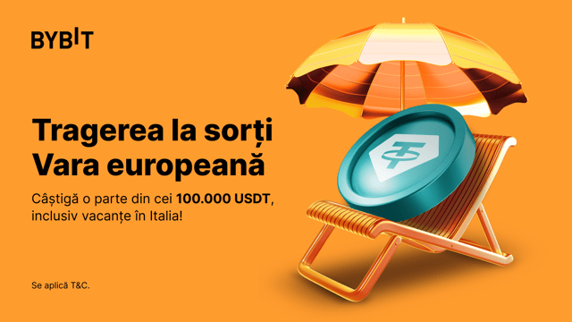 Tragerea la sorți Vara europeană: 100.000 USDT te așteaptă să-i înhați.