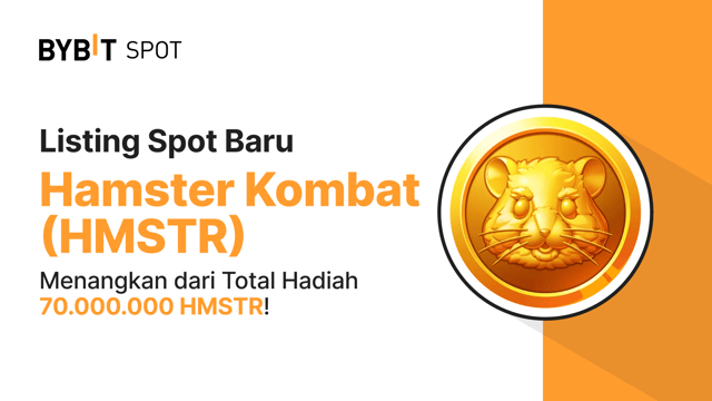 Listing Baru: HMSTR/USDT di Spot Perdagangan Bybit — Raih Bagian dari Total Hadiah 70.000.000 HMSTR!