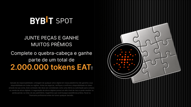 Complete o quebra-cabeça e ganhe muito: 2.000.000 EAT disponíveis