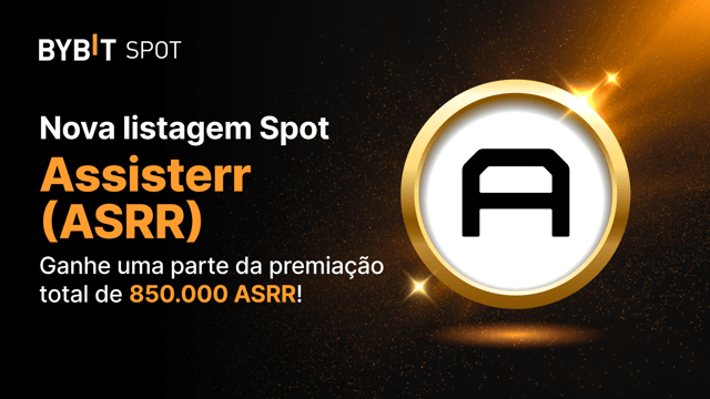 Nova Listagem: ASRR /USDT — Garanta parte do prêmio total de 850.000 ASRR!