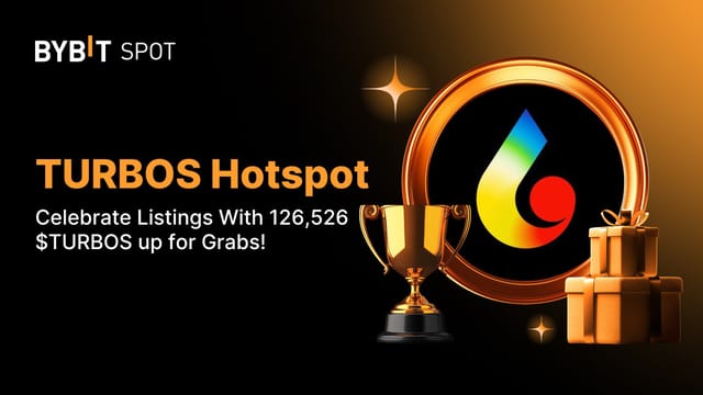 Bybit HotSpot Turbos Finance: 126,526 $TURBOS Up for Grabs!