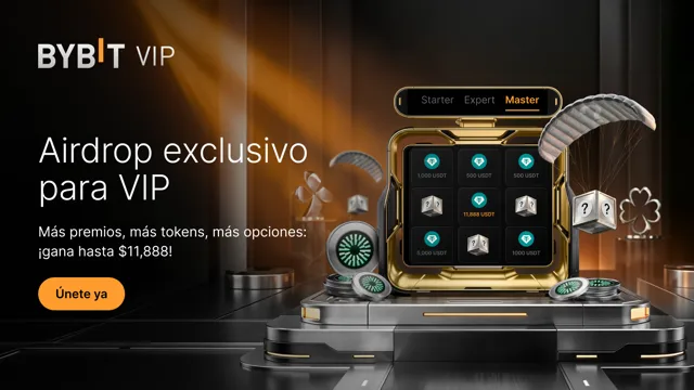Airdrop exclusivo para VIP: ¡Más premios, más tokens, más opciones!