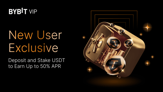 New User Exclusive: Earn 50% APR for USDT!