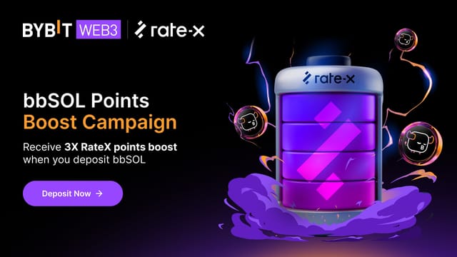 bbSOL Holders Exclusive: Unlock Triple Rewards With bbSOL RateX Points Boost!