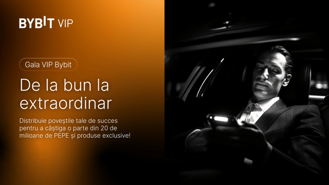 De la Bun la Grozav: Împărtășește-ți poveștile de succes — 20M PEPE Airdrops + Merch-uri Bybit te așteaptă!