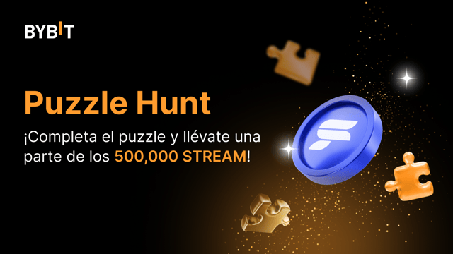 Completa el rompecabezas y gana a lo grande: ¡500,000 STREAM disponibles!