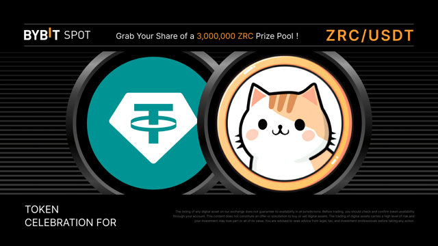 ZRC Token Splash — Grab a share of the 3,000,000 ZRC prize pool