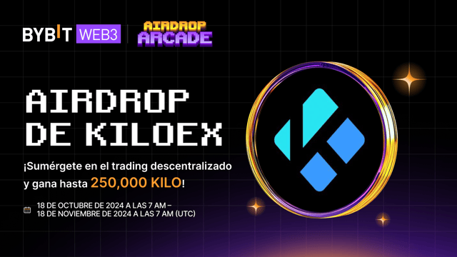 Airdrop de KiloEx: ¡Consigue tu parte de 250,000 KILO!