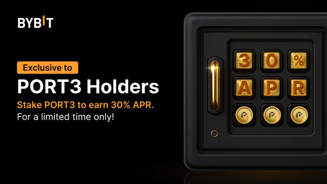 Join the PORT3 Cashmaker: Stake, save and earn up to 30% APR on PORT3!