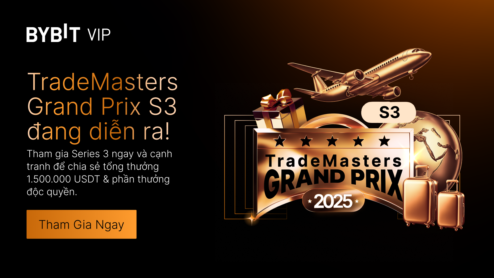 Bybit Announcement | TradeMasters Grand Prix Series 3: Cuộc đua giành phần  chia từ tổng thưởng 1.500.000 USDT!
