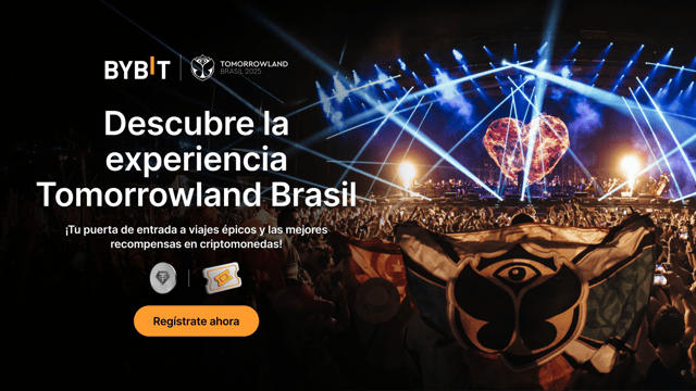 Bybit x Tomorrowland Brasil: ¡Canjea tus entradas de TML y comparte $200,000 en tokens populares!