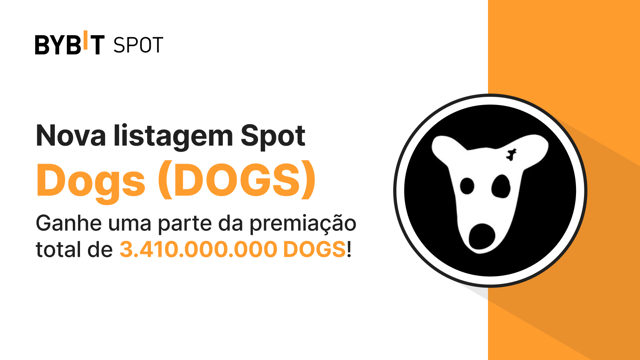 Nova listagem: DOGS/USDT  — Ganhe uma parte do prêmio de 3.410.000.000 DOGS!