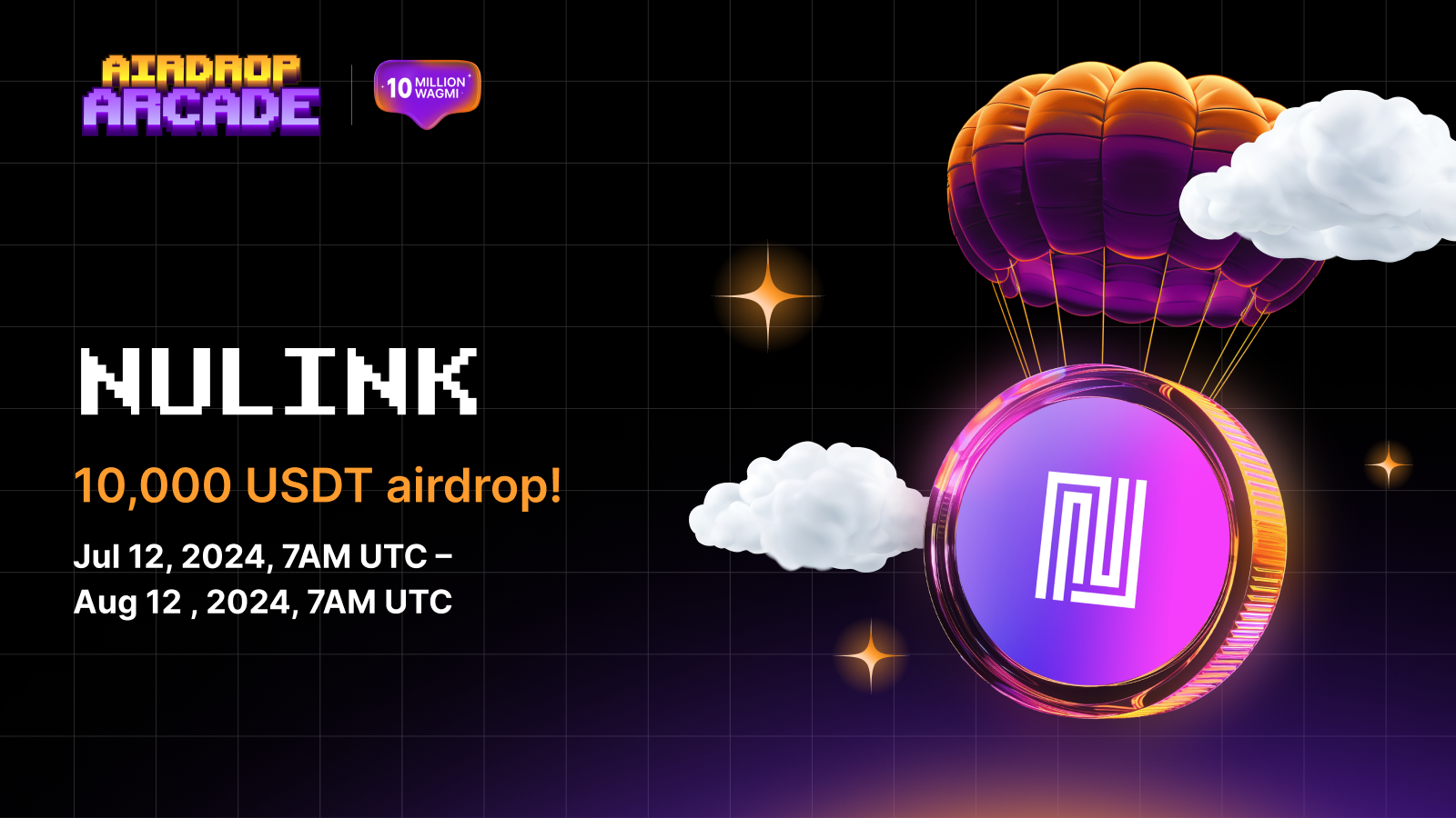 Bybit Announcement | NuLink Airdrop: Share 10,000 USDT in Airdrops!