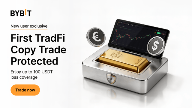 Start TradFi Copy Trading – First trade protected Up to $100