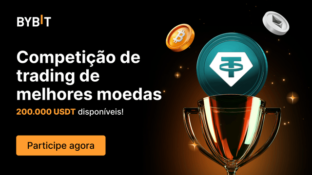 Competição de trading de melhores moedas: Faça trade e ganhe parte do airdrop de 200.000 USDT