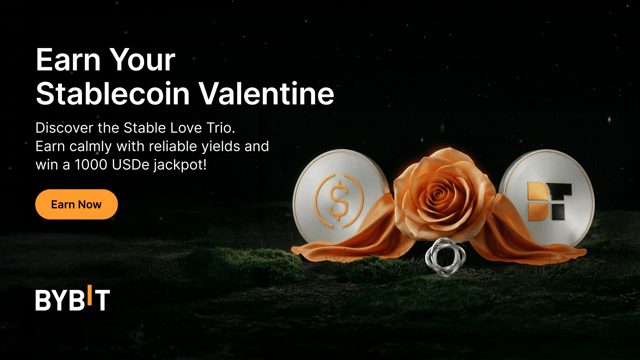 [New User Exclusive] Earn Your Stablecoin Valentine: Win a 1000 USDe Airdrop Jackpot!