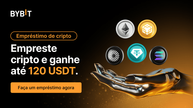 Oferta por tempo limitado: Ganhe uma parte do prêmio de 50.000 USDT com os empréstimos de cripto da Bybit