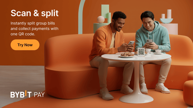New in Bybit Pay: Split bills with QR codes