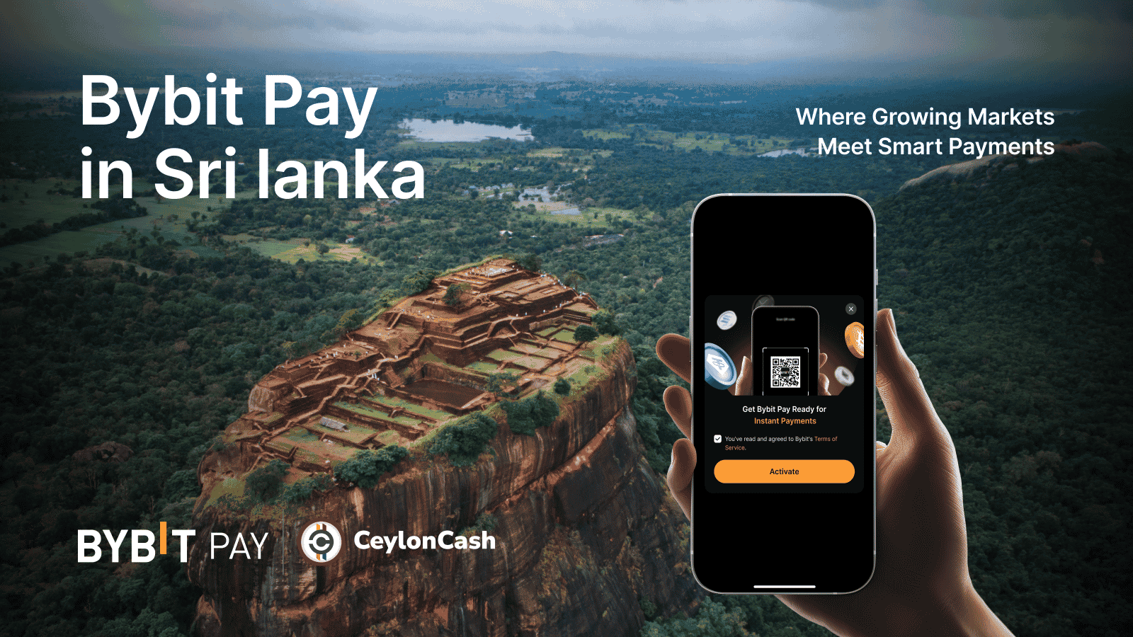 Bybit Announcement | Bybit partners with CeylonCash to bring crypto  payments to Sri Lanka!