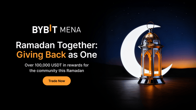 Ramadan Together: Over 100,000 USDT in rewards for the community this Ramadan!