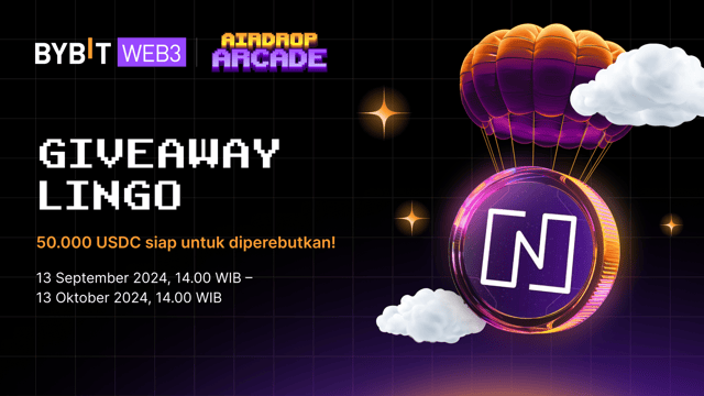 Airdrop Lingo: Menangkan Bagian dari Total Hadiah 50.000 USDC