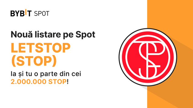 Listare nouă: STOP/USDT – ia și tu o parte din fondul de premii de 2.000.000 STOP