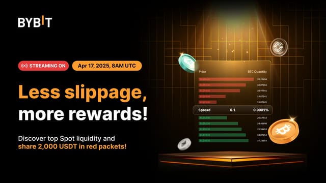 🔥 Trade safer with Bybit: Can top liquidity reduce slippage risks? Tune in and share 2,000 USDT!