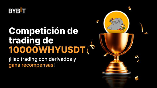Competencia de trading 10000WHYUSDT : Haz trading con contratos perpetuos y llévate tu parte de 20,000 USDT