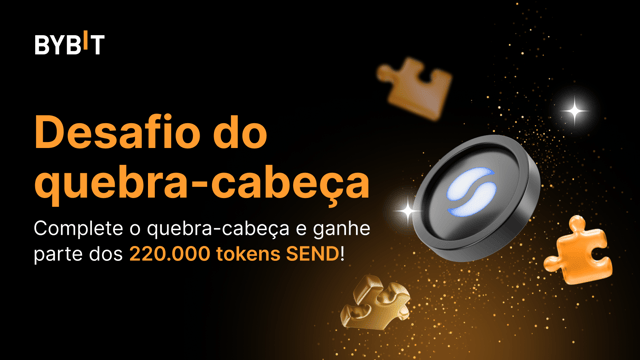 Complete o quebra-cabeça e ganhe muitos prêmios: 220.000 SEND disponíveis!