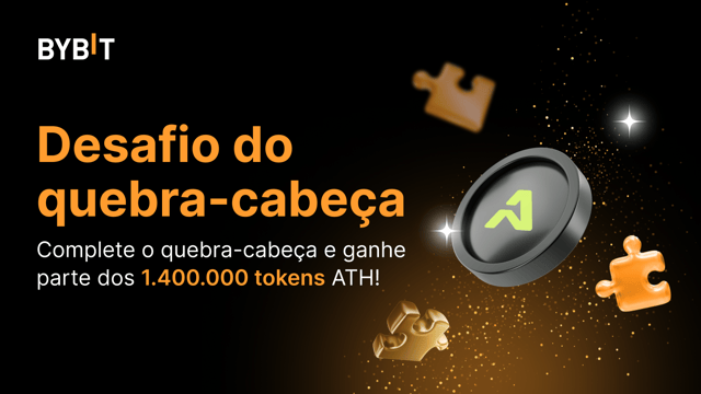 Complete o quebra-cabeça e ganhe muitos prêmios: 1.400.000 tokens ATH disponíveis!