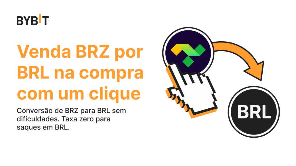 Bybit Announcement  Venda de BRZ por BRL agora disponível na Compra com um  Clique!