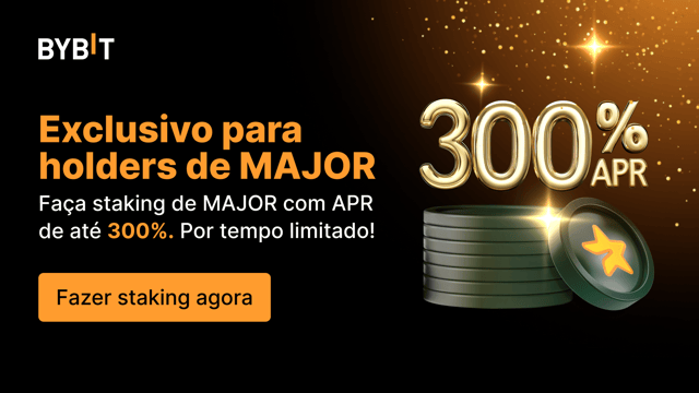 Acesse todo o potencial das suas posições em MAJOR: Faça staking de MAJOR com APR de até 300%! 🚀