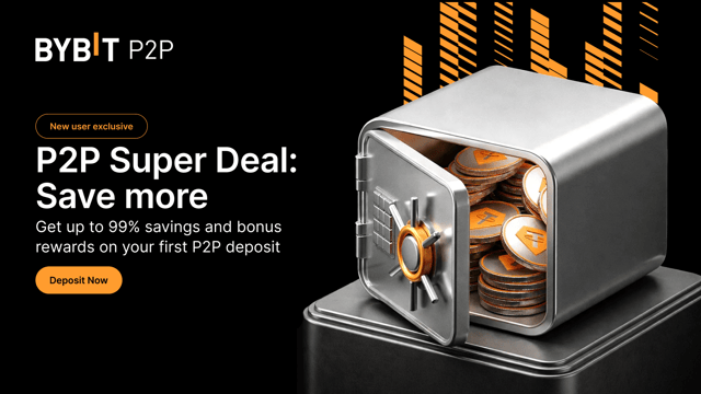 [New user exclusive] P2P Super Deal: Unlock up to 99% off & bonus rewards on your first P2P deposit!
