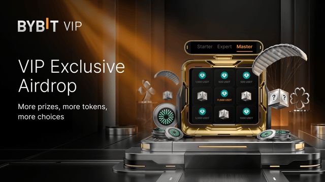 Airdrop Dành Riêng Cho VIP Nhiều phần thưởng hơn, nhiều token hơn, nhiều lựa chọn hơn!