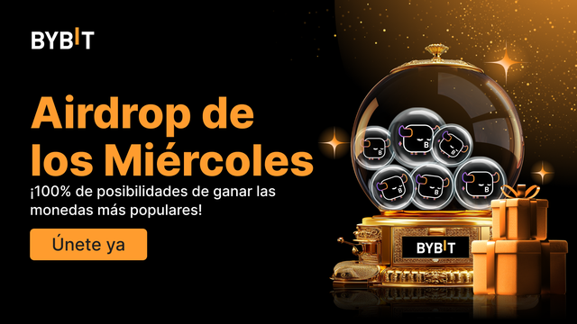 Airdrop de los miércoles: ¡Gana monedas populares: 100% garantizado, por orden de  llegada!