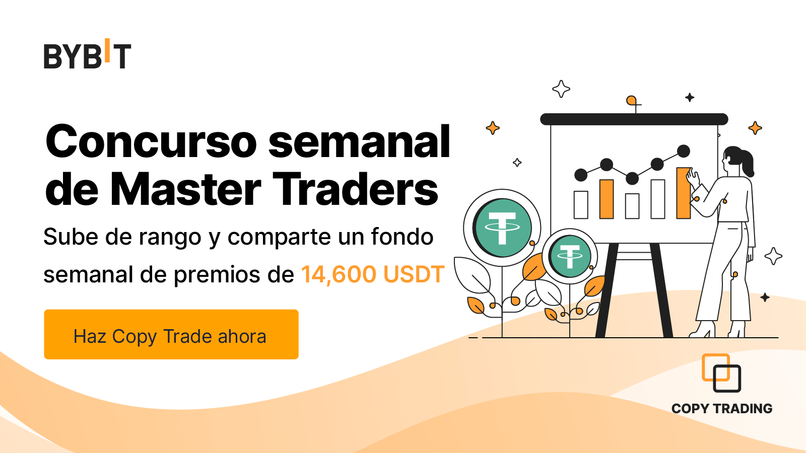 Bybit Announcement | Concurso semanal Master Traders Comparte 14,600 ...