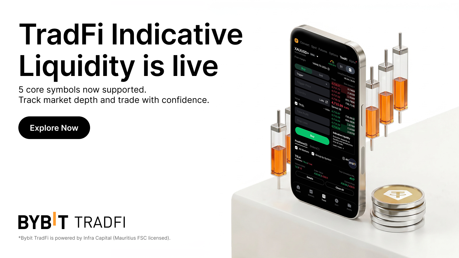 TradFi upgrade: Indicative Liquidity is now live!
